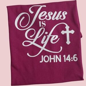 Pink Jesus Is Life T-Shirt